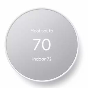 Google Nest Smart Thermostat - Snow Color